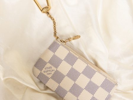 Louis Vuitton Damier Azur Key Pouch Online Sale