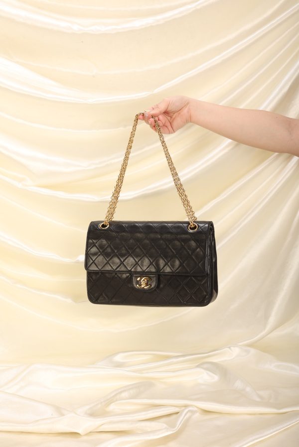 Chanel Lambskin Classic Chain Double Flap For Discount