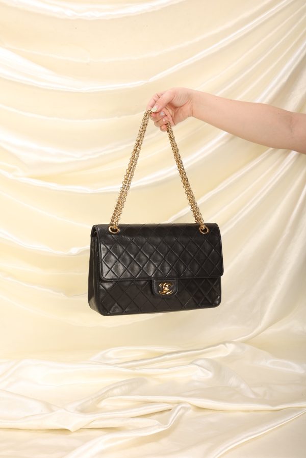 Chanel Lambskin Classic Chain Double Flap For Discount