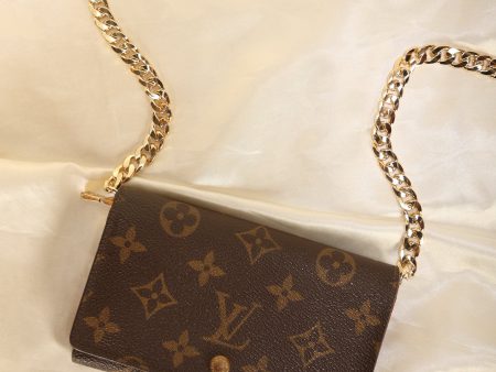 Louis Vuitton Short Wallet On Chain Online