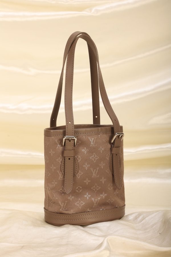 Louis Vuitton Satin Mini Bucket Bag For Discount