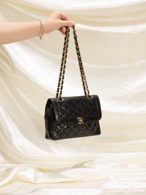 Chanel Lambskin Two-Tone Flap Bag Online now