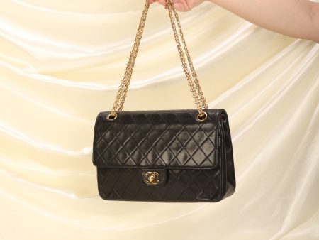 Chanel Lambskin Classic Chain Double Flap For Discount