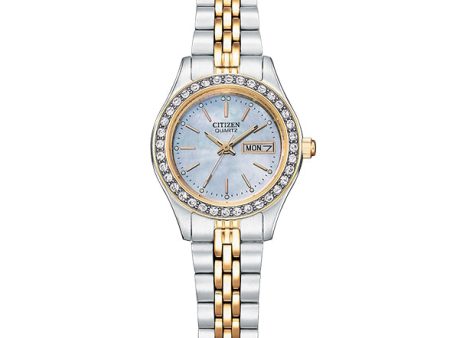 Citizen Quartz WATCH – SILVER AND GOLD on Sale