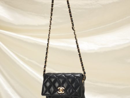 Chanel Lambskin Turnlock Mini Bag Online Sale