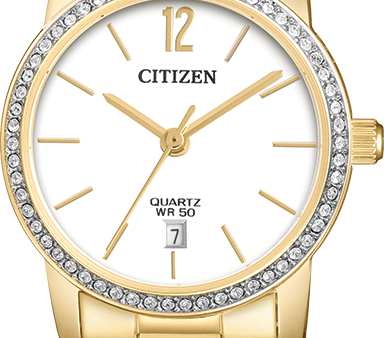 Citizen Quartz Women s Quartz White Dial For Discount