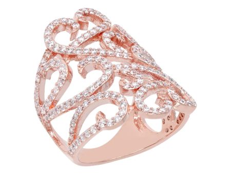 Bronzallure Shiny CZ Ring 8.5 Cheap