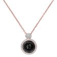 Bronallure Moonstone & CZ Necklace Online Sale