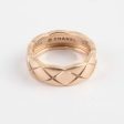 Chanel Coco Crush Small Beige Gold Size 54 Ring For Discount