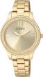 Citizen Wrist Gold Dial Women’s Watch Online Hot Sale