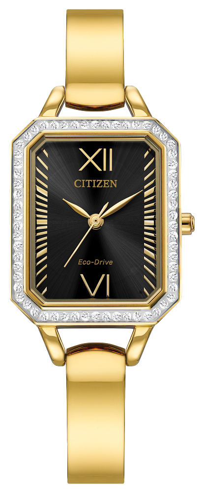 Citizen Eco-Drive Silhouette Crystal Watch Online Hot Sale