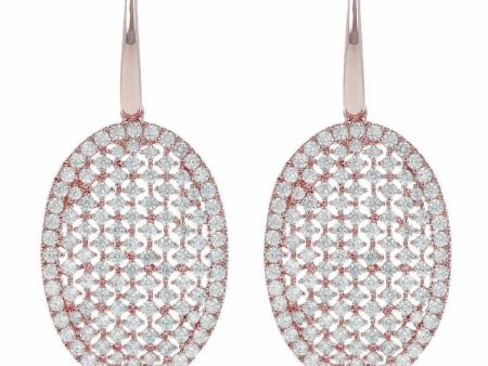 Bronzallure Dangle Earrings Clear CZ Online Sale