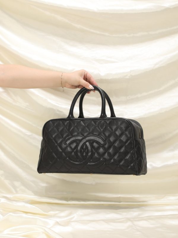 Chanel Caviar Bowler Bag Online Hot Sale