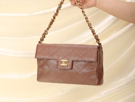 Chanel Caviar Iridescent Flap Bag Fashion