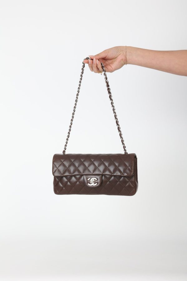 Chanel 2005 Lambskin East West Flap For Discount