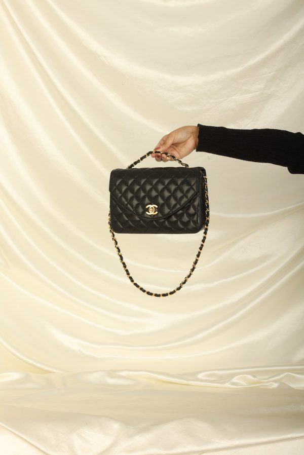 Chanel 1989 Lambskin Single Flap Online Sale