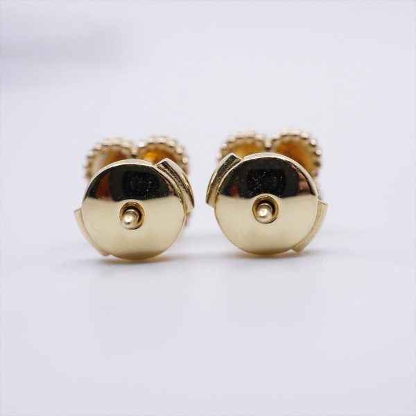 Van Cleef & Arpels Sweet Alhambra Onyx Earrings Online Sale