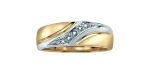 Matching Wedding Diamond Bands Diamond Band 10 Karat Gold (0.05CT TDW) Supply