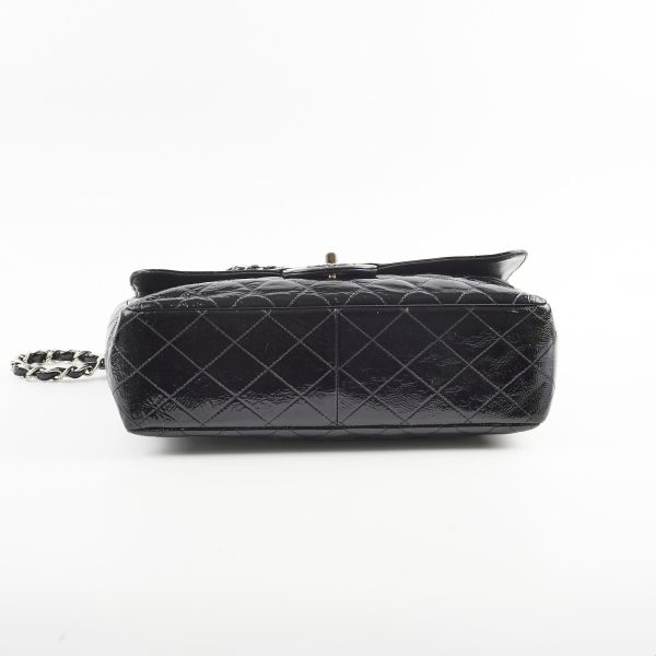 Chanel Jumbo Single Flap Patent Black - Series 11 Hot on Sale