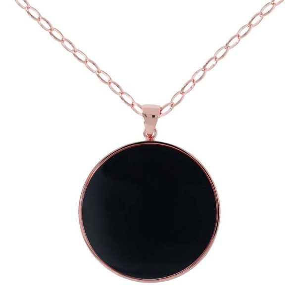 Bronzallure Black Pearl Pendant Cheap