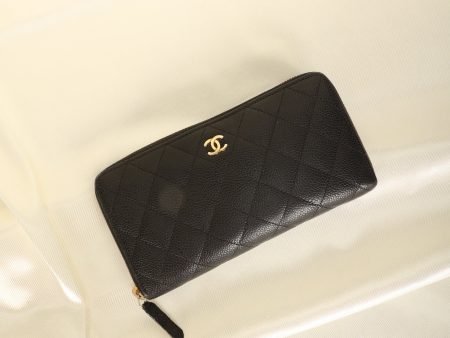 Chanel Caviar Quilted Wallet For Cheap