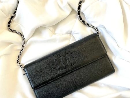 Chanel Calfskin Wallet on Chain For Cheap