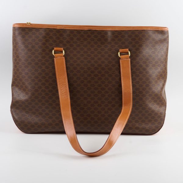 Celine Vintage Brown Shoulder Tote For Cheap