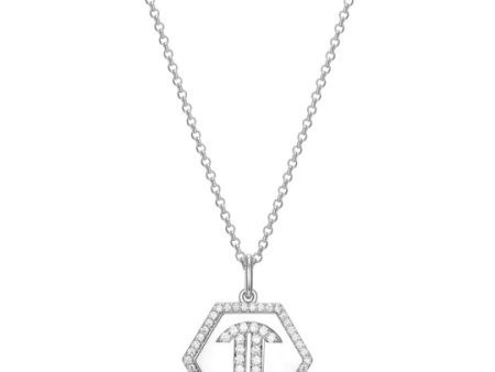 REIGN 925 Gemini Zodiac CZ Necklace on Sale