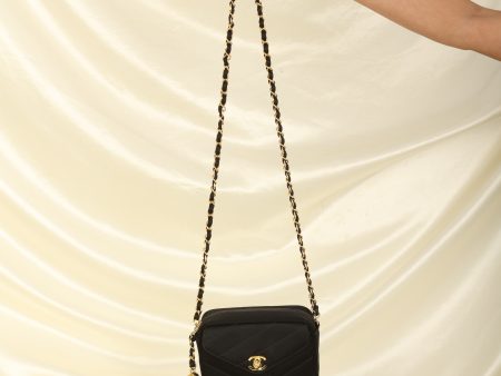 Chanel 1994 Satin Turnlock Mini Camera Bag Hot on Sale