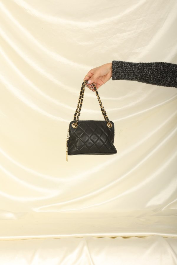 Chanel 1989 Lambskin Mini Zip Tote Fashion