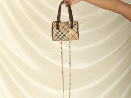 Burberry Mini Speedy Hot on Sale