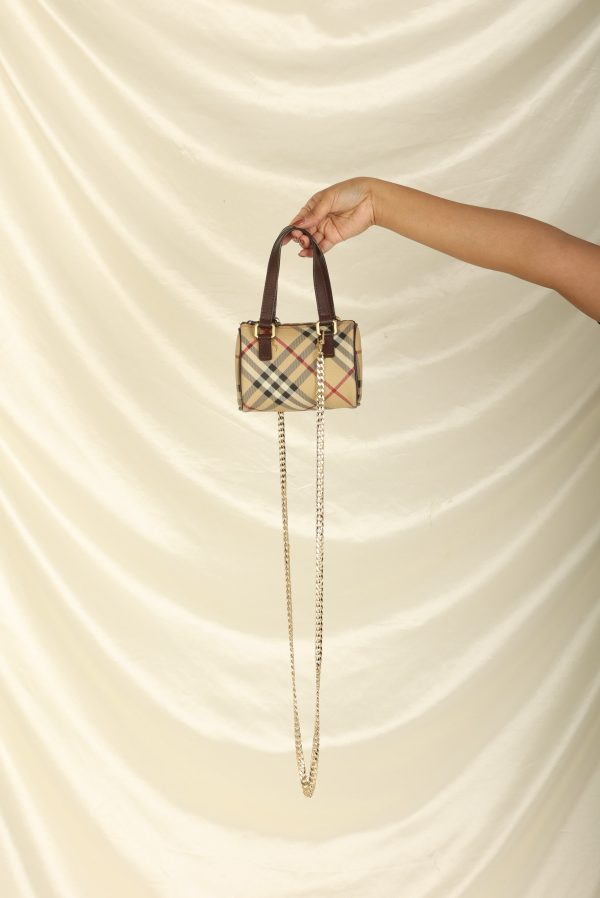 Burberry Mini Speedy Hot on Sale