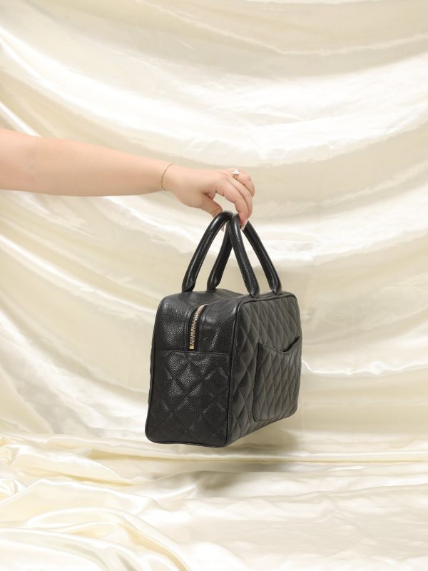 Chanel Caviar Bowler Bag Online Hot Sale