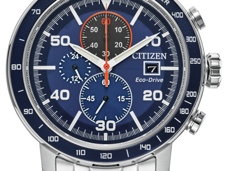 Citizen Eco-Drive Brycen Chrono Mens Watch Fashion