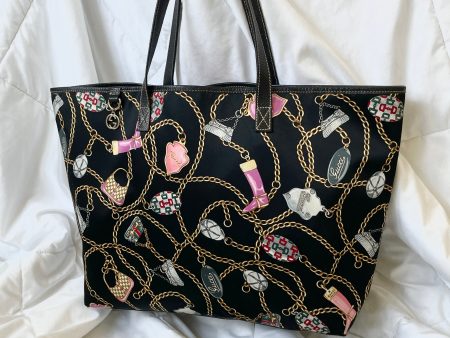 Extremely Rare Gucci Silk Motif Tote Fashion