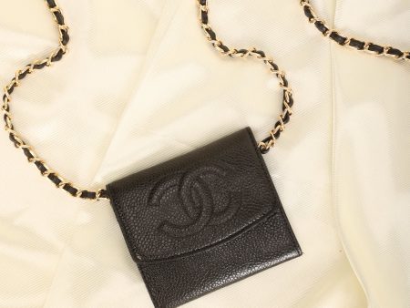 Chanel Caviar Cardholder on Chain Online Hot Sale