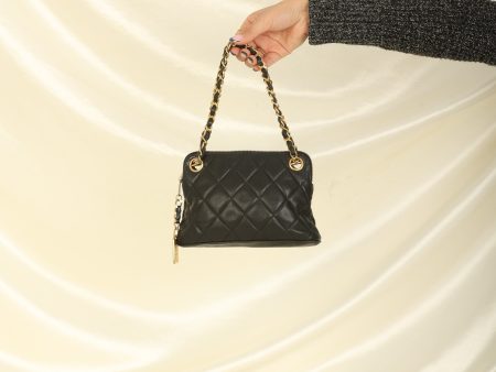 Chanel 1989 Lambskin Mini Zip Tote Fashion