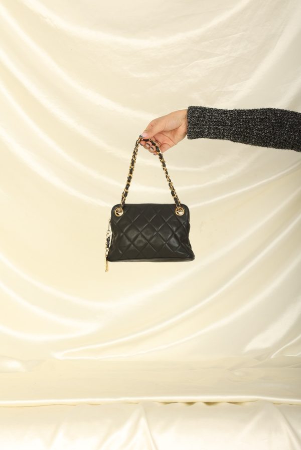 Chanel 1989 Lambskin Mini Zip Tote Fashion