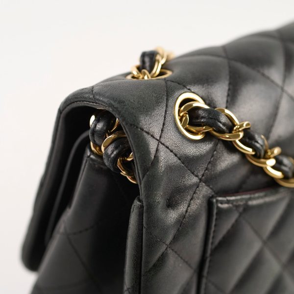 Chanel Jumbo Double Flap Lambskin Black GHW (19 series) Supply