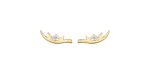 10KTY Antler Canadian Diamond Earrings (0.04TDW) on Sale