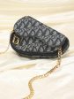 Dior Mini Saddle Pouch on Chain Hot on Sale