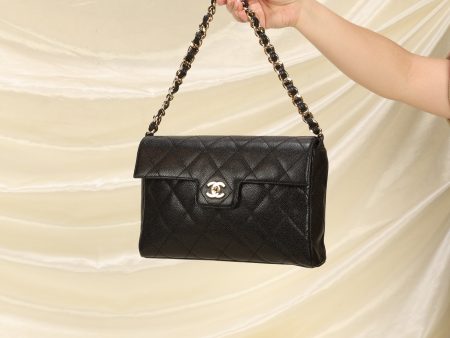 Rare Chanel Caviar Medium Flap Bag on Sale