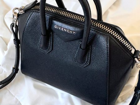 Givenchy Mini Antigona in Pebbled Calfskin Fashion