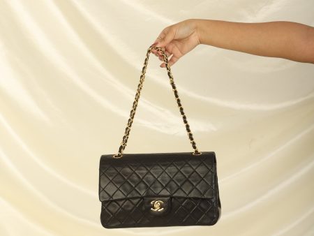 Chanel 1989 Lambskin Medium Double Flap Discount