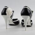 Chanel Pumps Size 41 Black White For Sale