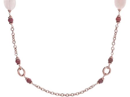 Bronzallure Oval Rolo Necklace Cheap