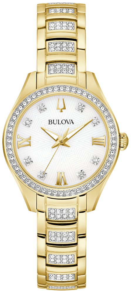 Bulova Crystal Watch For Cheap