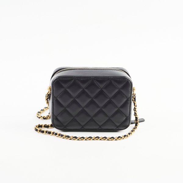 Chanel Crossbody Lambskin Black - Series 31 Supply