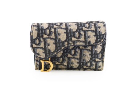 Christian Dior Saddle Oblique Cardholder Online Hot Sale