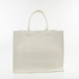 Christian Dior Large Book Tote White For Cheap